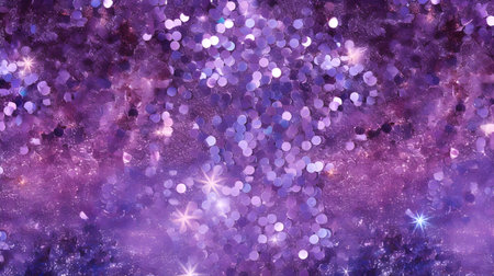 Abstract background with bokeh defocused lights and stars.の素材