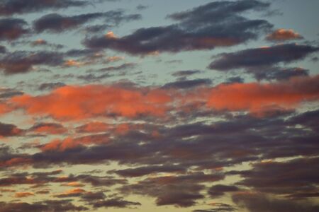 Background of the fire sky
