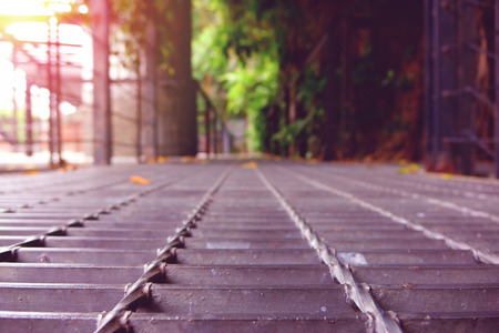 Background of the land bridge bokehの写真素材