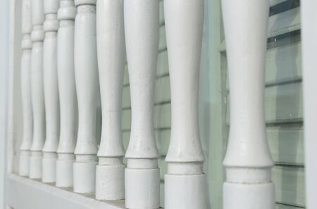 Traditional window decoration and protection in Cartagena