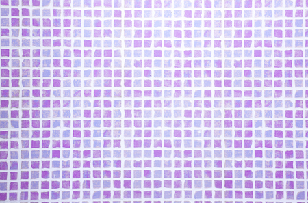 Blue & Purple  color mosaic background tilesの写真素材