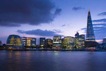 Windows of Skyscraper Business Office, Corporate building in London City, England, UKのeditorial素材
