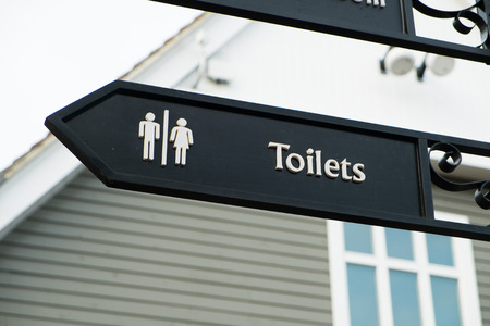 Toilet, Bathroom, Washroom, WC signの写真素材