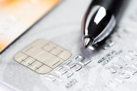 Credit card online shopping paymentの写真素材