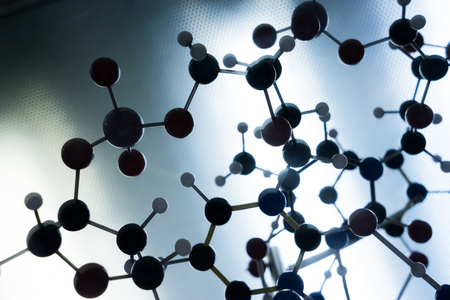 Science Molecule DNA Model Structure, business teamwork conceptの写真素材
