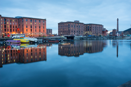 Liverpool, Albert Dock, England, UKのeditorial素材