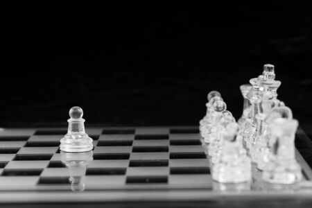 Business strategy and success, chessの写真素材