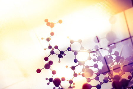  Molecular DNA Model Structureの写真素材