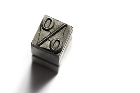 Sale & discount, 100, 50, 25 percentの写真素材