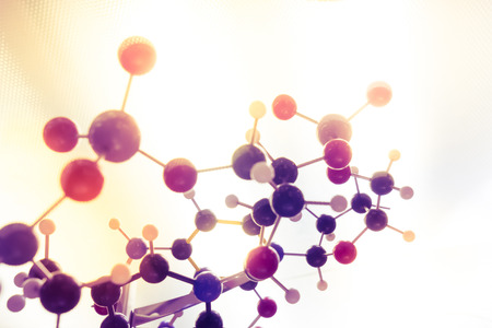 Science Molecule, Molecular DNA Model Structure, business teamwork concept Science Molecule, Molecular DNA Model Structure, business teamwork concept