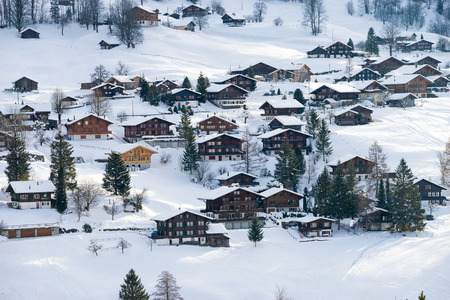 Swiss mountain, Jungfrau, Switzerland, ski resort