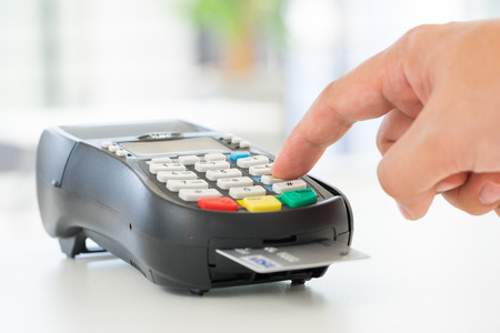 Credit & debit card shopping password payment