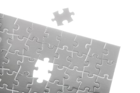 Business success, jigsaw puzzle conceptの写真素材