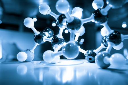 DNA molecule in lab test