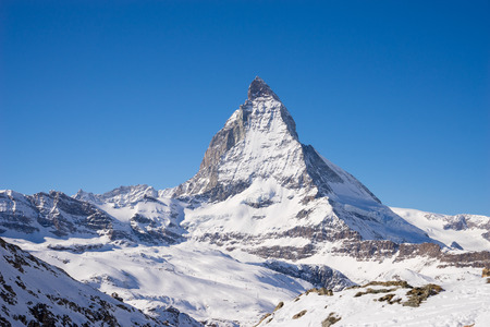 zermatt, switzerland, matterhorn, ski resortの写真素材