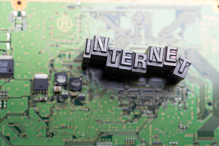 Internet, Social media & Blog website design iconの写真素材