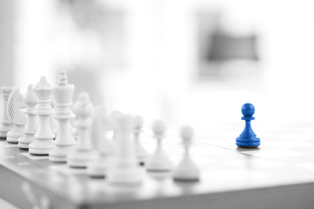 Chess business concept, leader & successの写真素材