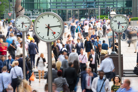 LONDON, ENGLAND - JULY 10, 2015: Canary Wharf is the London business zone & Financial District....