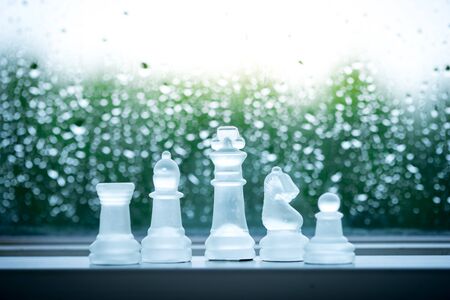Chess business concept, leader & successの写真素材