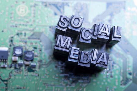 Internet, Social media & Blog website design iconの写真素材