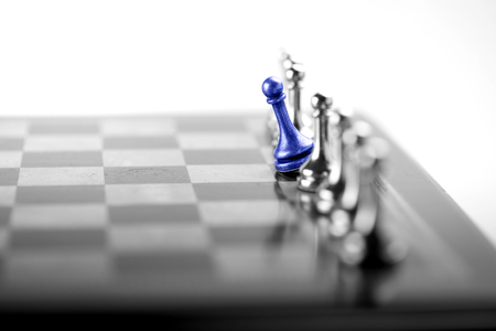 Chess business concept, leader & successの写真素材