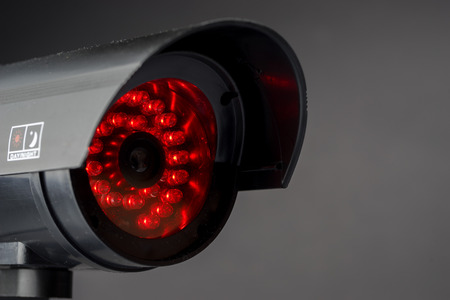 Security CCTV cameraの写真素材
