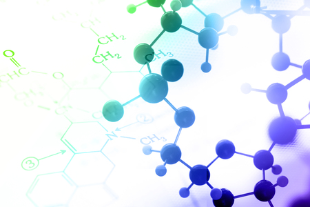 DNA, Molecule, Chemistry in laboratory lab testの写真素材