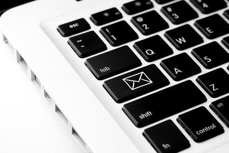 Business e-commerce icon on computer keyboard buttonの写真素材