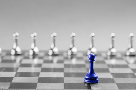 Chess business concept, leader & successの写真素材