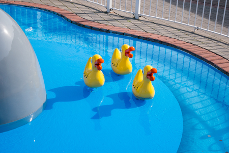 SOUTHAMPTON, ENGLAND, 14 MARCH 2017: The Peppa Pig World is in Paultons Park located in Romsey, Hampshire, England. This park has around 70 attractions and rides.のeditorial素材