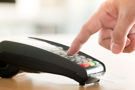 Credit card payment, buy and sell products & serviceの写真素材