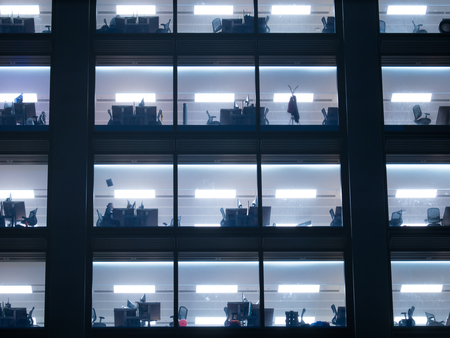 London office building skyscraper, working and meeting conceptの写真素材