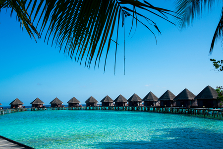 Maldives beach resort â summer vacationの写真素材