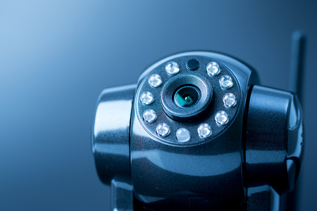 CCTV camera in studioの写真素材