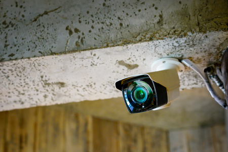 CCTV camera in office and restaurant