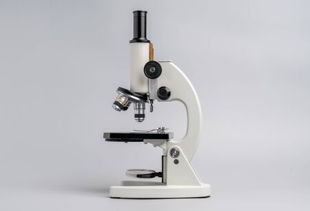 Close up of Microscope in a laboratory