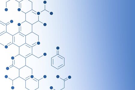 DNA & chromosome for COVID or corona virus abstract backgroundの写真素材