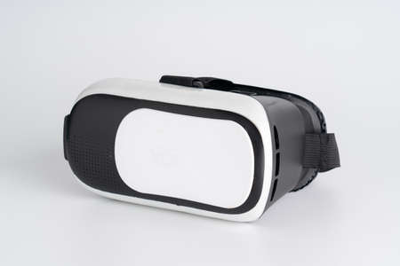 VR virtual reality technology for game on table top viewの写真素材