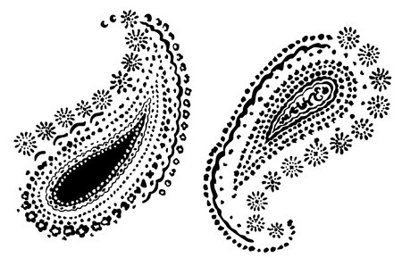 ethnic motifのイラスト素材