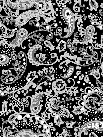 ethnic textileのイラスト素材