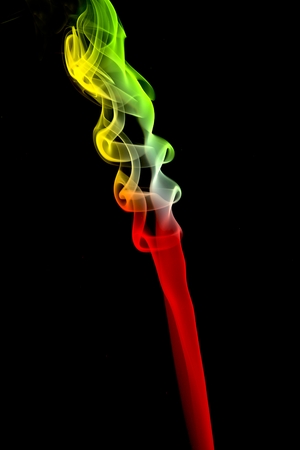 smoke-colorの写真素材