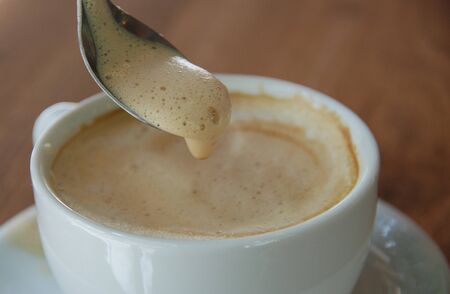 Coffee with milkの写真素材