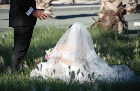Newlywedsの写真素材