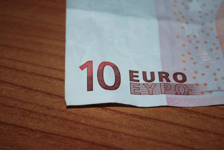 ten euros banknoteの写真素材
