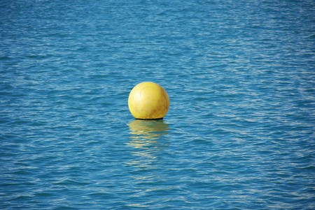 Buoy in the sea