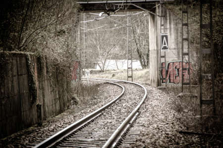railroad tracks