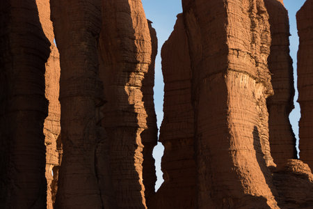 The Hoodoos of Ennedi, Chad, Africaの写真素材