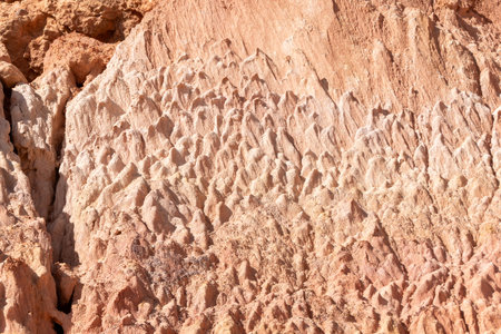 Rock formations in Kyrgyzstan, Central Asiaの写真素材