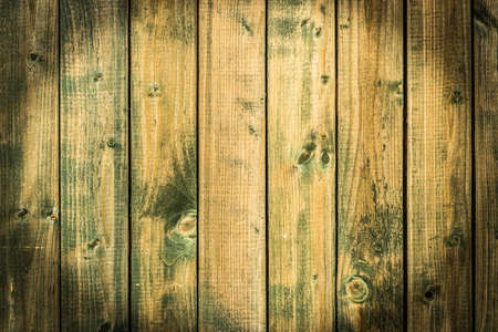 Wood background texture. Old wooden planks texture background with vignette.の写真素材