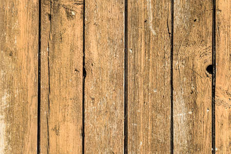 Vintage wood texture background, painted planks.の写真素材